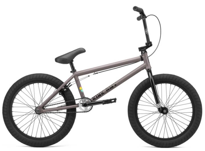 complete side view of the kink gap bmx bike