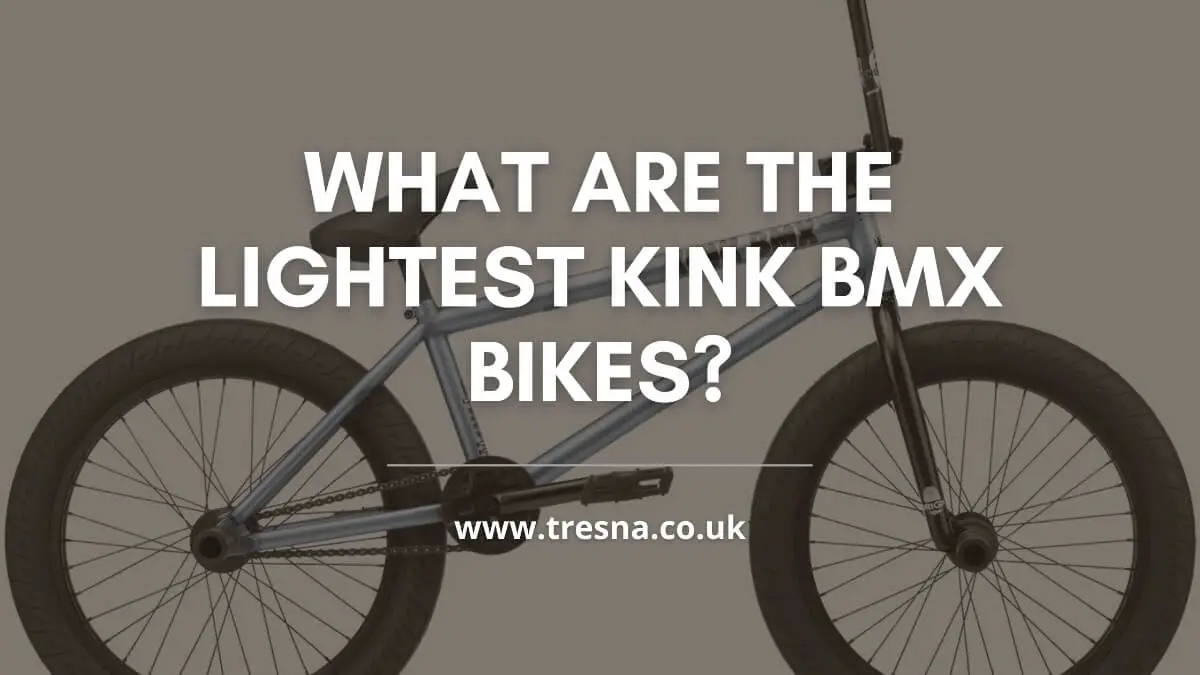 Lightest kink BMX Bike