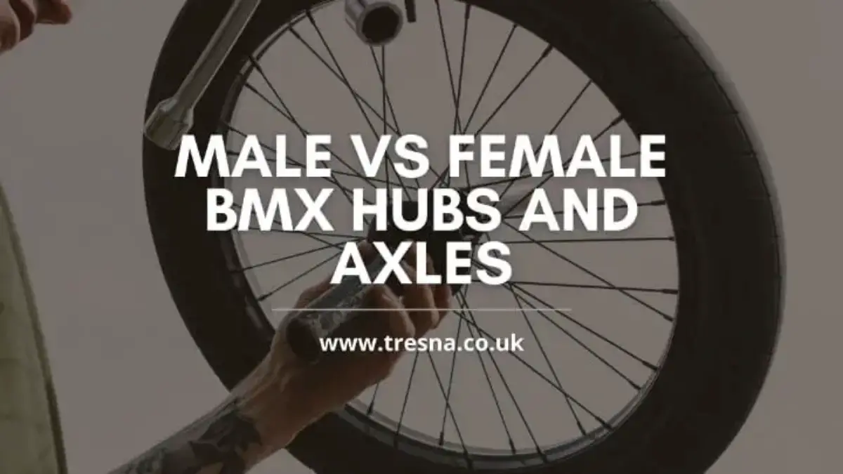 male vs female bmx bike axle