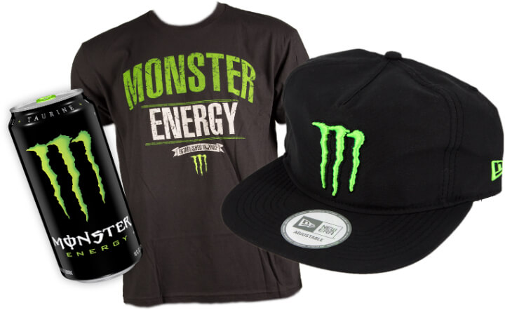 monster energy rider gear