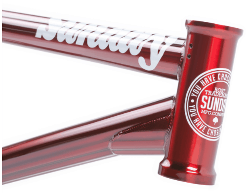 Sunday soundwave bmx frame