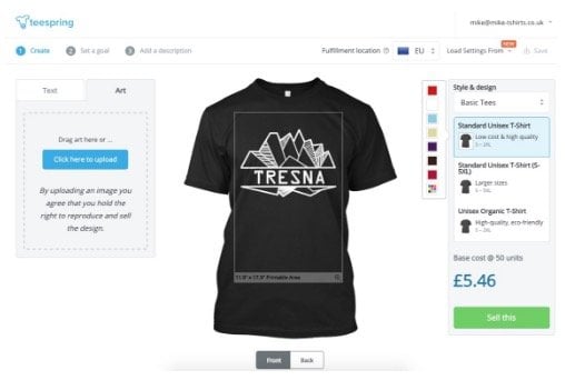 how much money can you make selling t-shirts how much money can you make selling t shirts