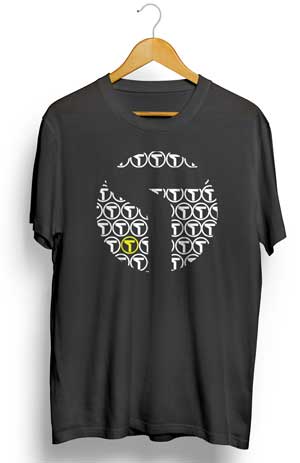 tresna cut out logo bmx t-shirt