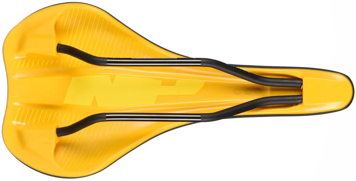 rails and colors of the nukeproof vector saddle